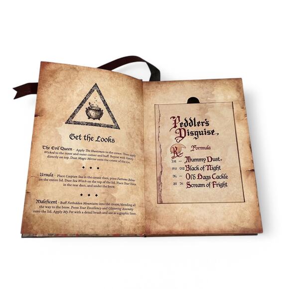 Besame x Disney Villains The Queen's Spell Book Eyeshadow Palette Snow White - Picture 11 of 16